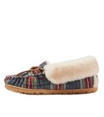 Women's Wicked Good Moccasins, Plaid