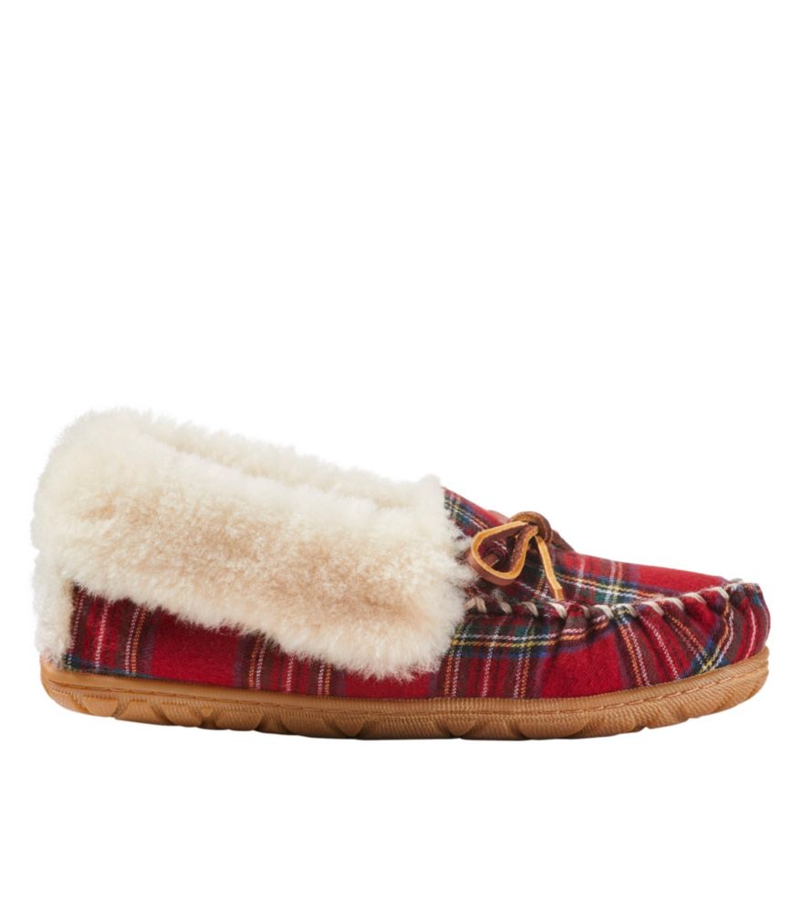 Women s Wicked Good Moccasins Plaid