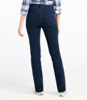 Women's Super-Stretch Slimming Jeans, High-Rise Straight-Leg