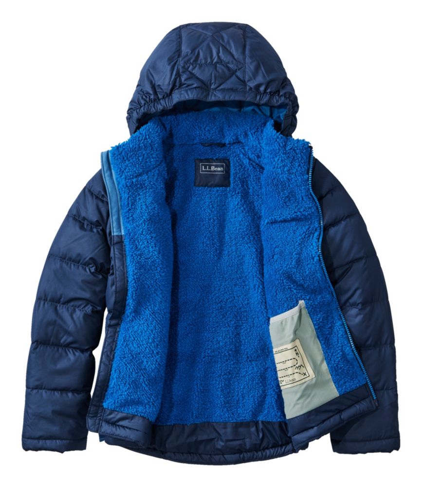 Kids' Bean's Down Jacket, Cobalt Sea, small image number 6