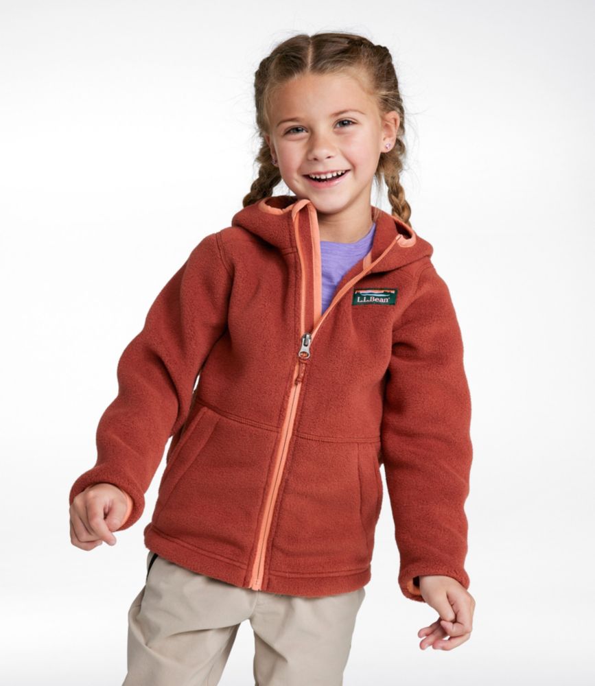 Kids' Mountain Classic Fleece, Hooded, Deep Sapphire, small image number 2