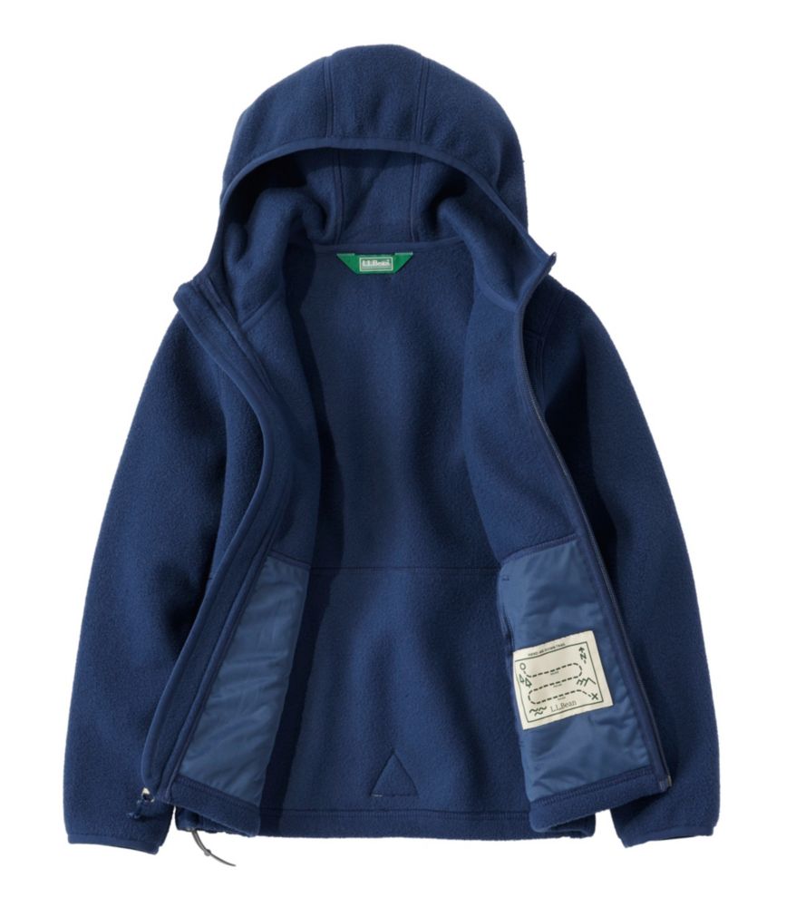 Kids' Mountain Classic Fleece, Hooded, Bright Sea Blue, small image number 6