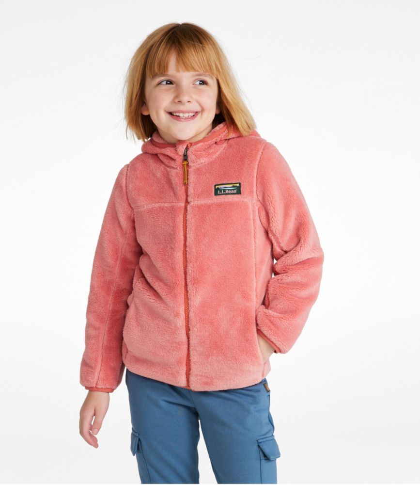 Kids' L.L.Bean Hi-Pile Fleece, Rich Berry, small image number 2