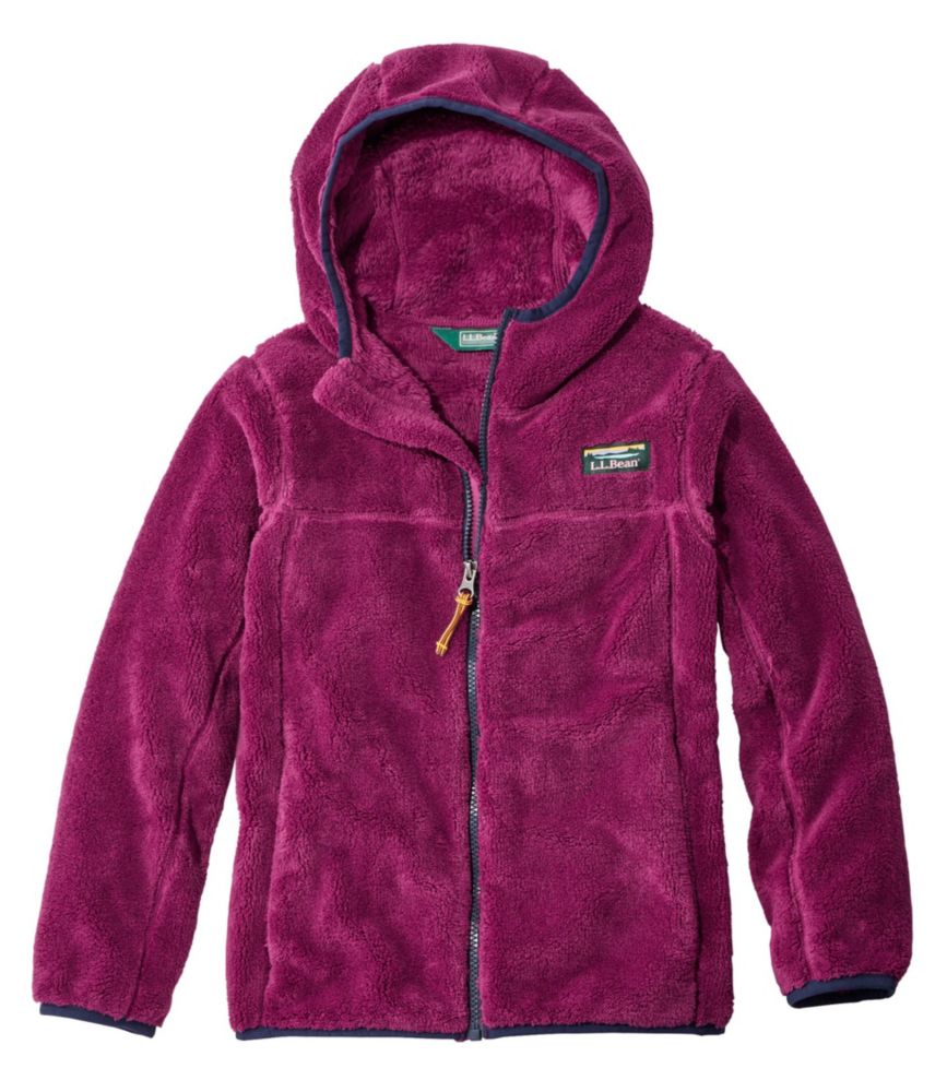 Kids' L.L.Bean Hi-Pile Fleece, Rich Berry, small image number 1