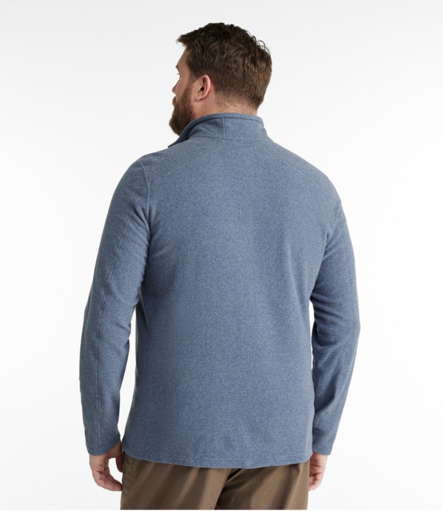 Men's Trail Fleece, Quarter-Zip, Deep Admiral Blue/Slate, small image number 5