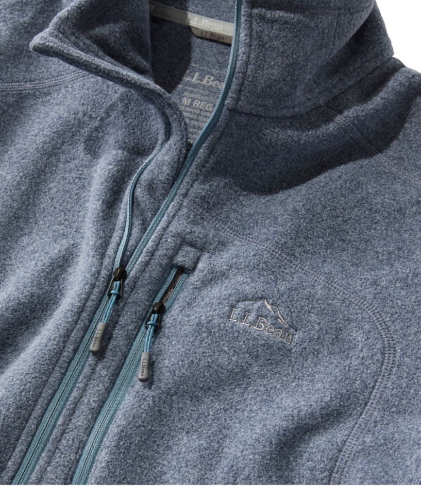 Men's Trail Fleece, Quarter-Zip, Carbon Navy/Iron Blue, small image number 6