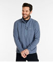 Men's Trail Fleece Quarter-Zip Pullover, Carbon Navy/Iron Blue, small image number 1