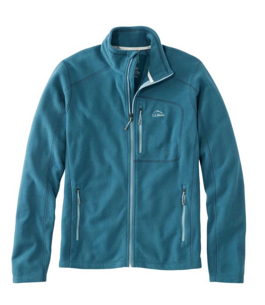 Men's Trail Fleece, Full-Zip, Deep Admiral Blue/Slate, small image number 1