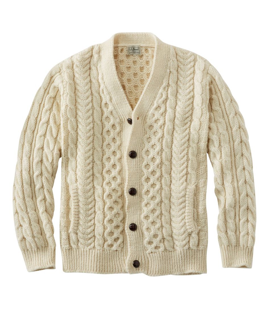 Heritage Sweater, Irish Fisherman's Cardigan