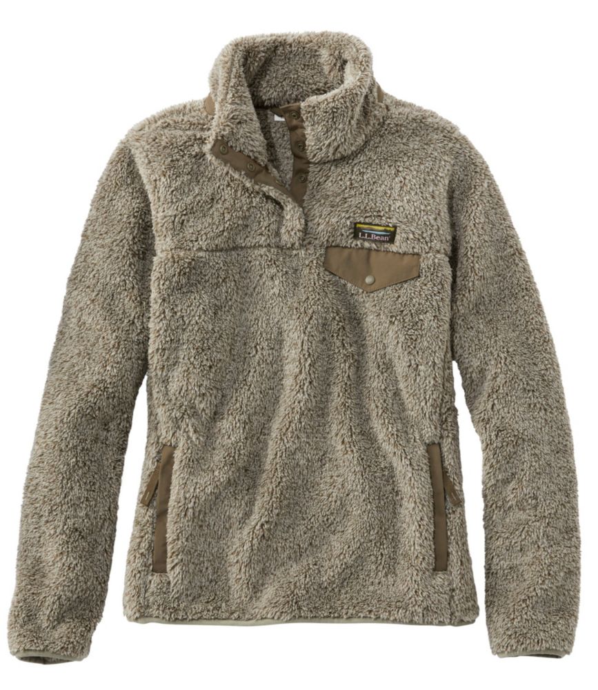 ll bean sherpa pullover