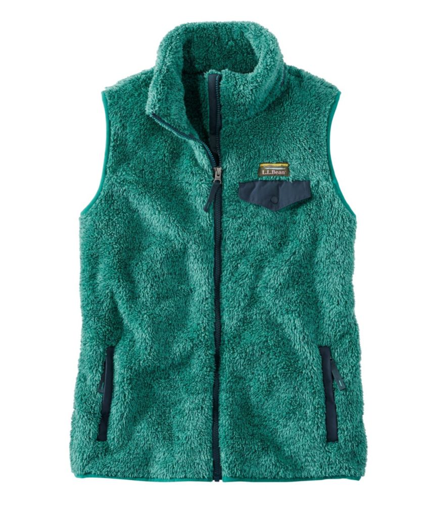 WOMENs L エルエルビーン ハイパイル フリース ベスト Hi-Pile Fleece Vest LLBEAN 512314 Eucalypt Women's Hi-Pile Fleece Vest