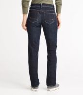 Women's L.L.Bean Performance Stretch Jeans, Low-Rise Straight-Leg