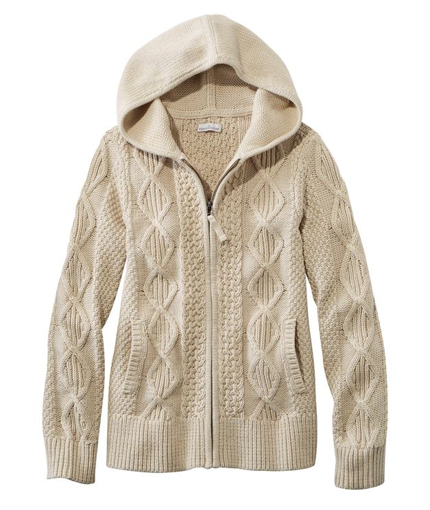 Women's Signature Cotton Zip-Front Cardigan at L.L. Bean