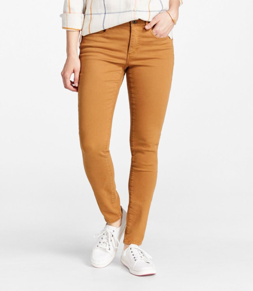 Image of Women's Signature Premium Skinny Jeans Tan  Reg