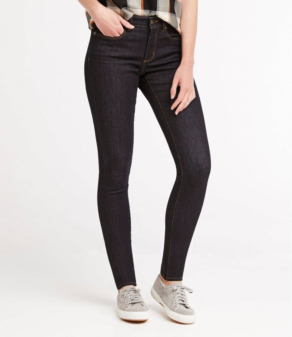 bombilla adoptar Dos grados Women's Signature Premium Skinny Jeans, Mid-Rise | Pants & Jeans at L.L.Bean