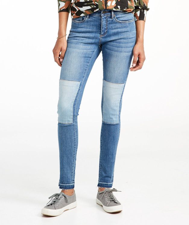 Womens Signature Slim Jean Light Stone