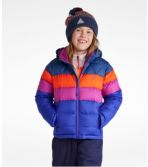 Kids' Bean's Down Jacket, Colorblock