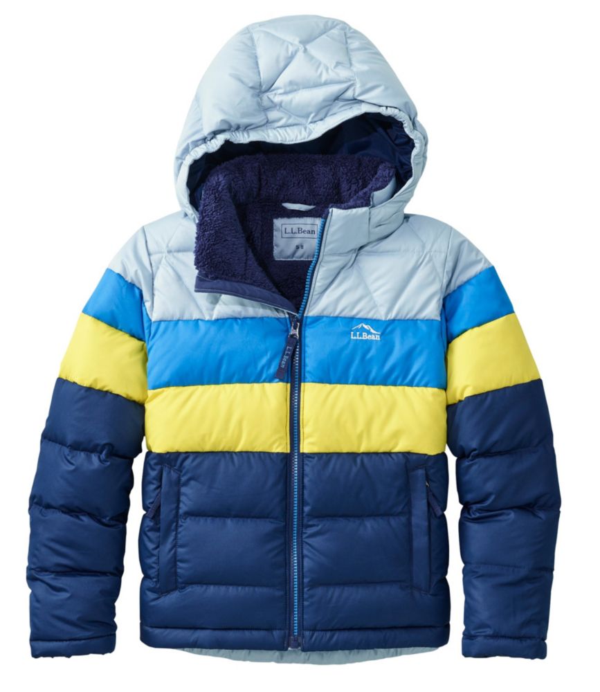 Kids' L.L.Bean Down Jacket, Colorblock Kids' at L.L.Bean