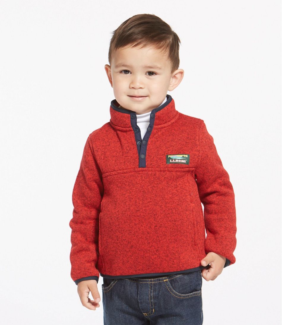 Toddlers' L.L.Bean Sweater Fleece, Pullover | Toddler & Baby at 