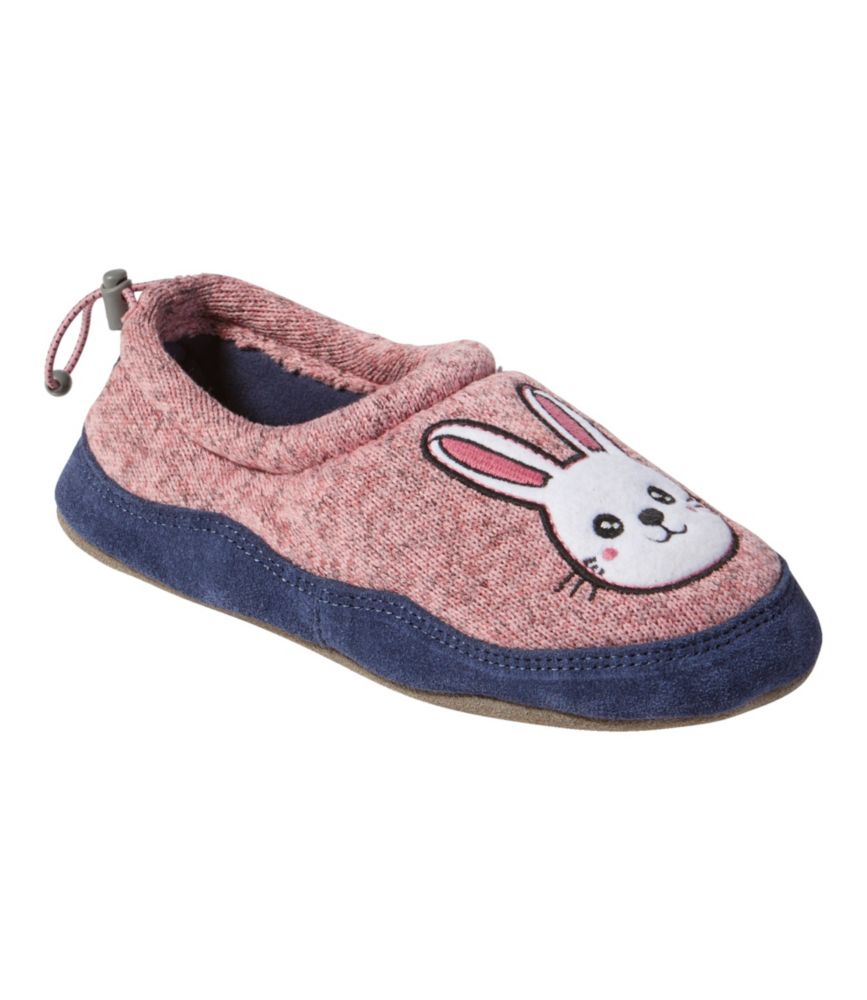 Kids' Sweater Fleece Slippers, Motif, Sailcloth Camp Scene, small image number 6