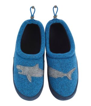 Kids' Sweater Fleece Slippers, Motif