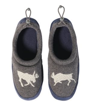 Kids' Sweater Fleece Slippers, Motif