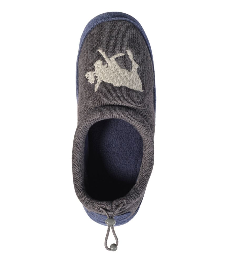 Kids' Sweater Fleece Slippers, Motif