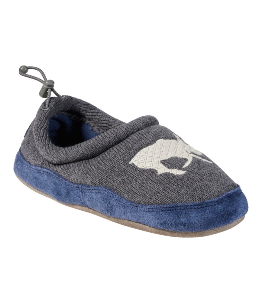 Kids' Sweater Fleece Slippers, Motif