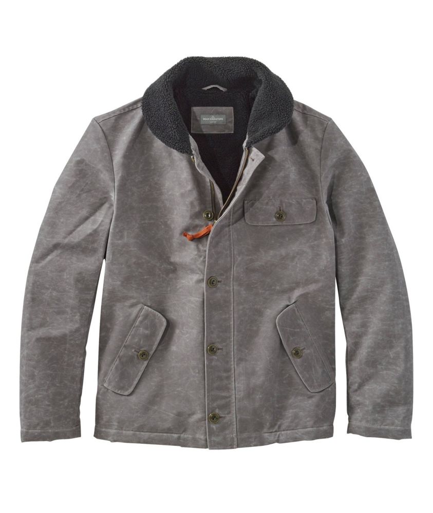 Men's Signature Sherpa-Lined Waxed 