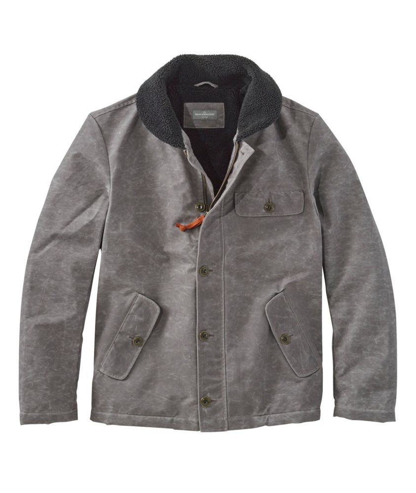 slim fit sherpa jacket