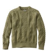 Mens cotton fisherman outlet sweater