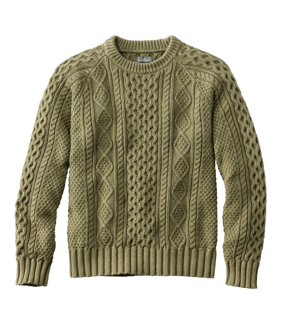 A Heavy-Duty Fisherman Sweater Is the Only Layer You Need Right