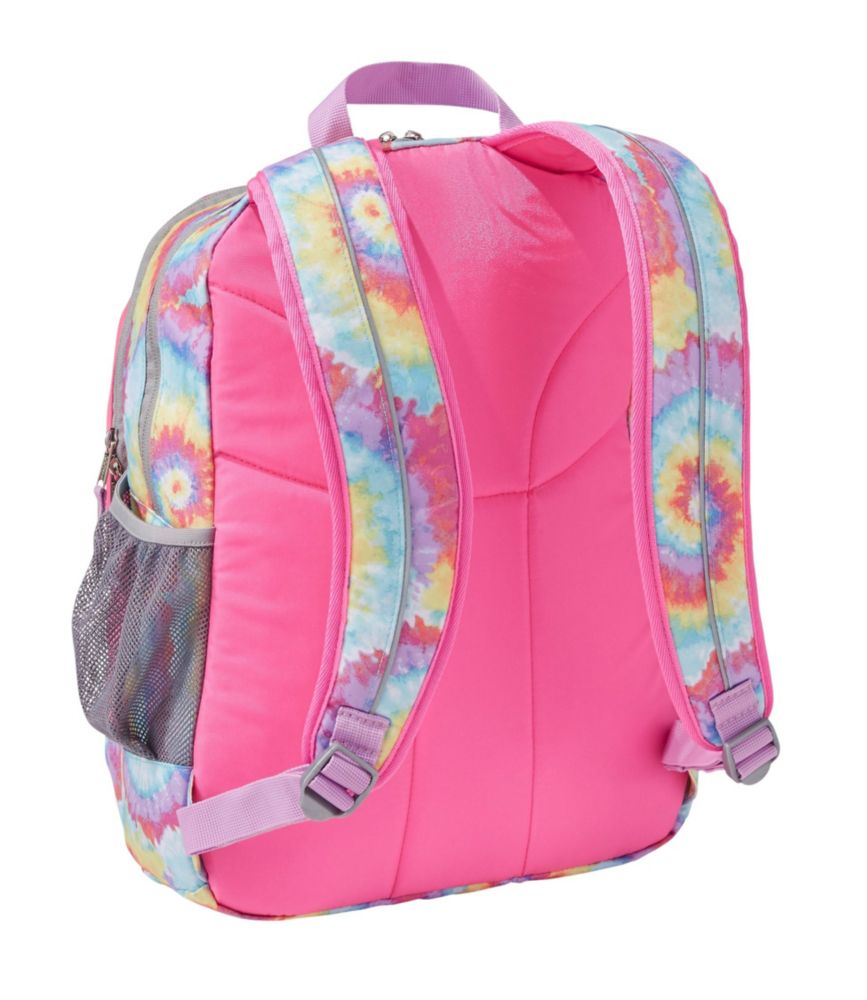 pink ll bean backpack