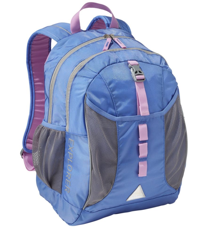 L.L.Bean Explorer Backpack, Colorblock Ages 8 to 12 at L.L.Bean