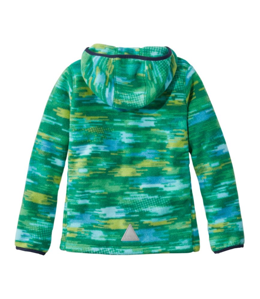 Kids' Mountain Classic Fleece, Hooded, Print, Cream Multi Stripe, small image number 5