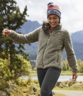 Ll bean hi pile fleece online hoodie