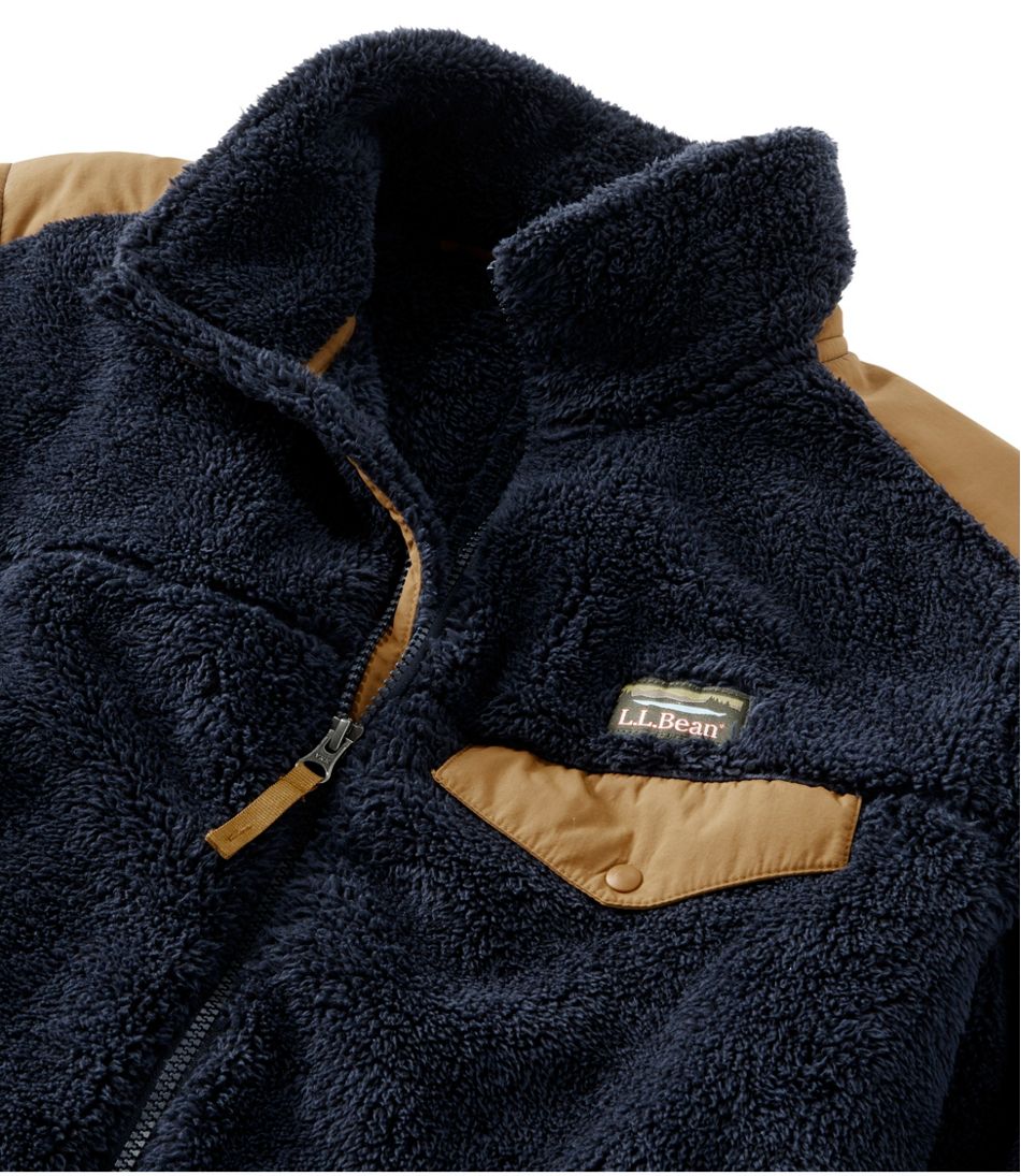 LL Bean Men’s Sherpa Fleece Jacket Large - munimoro.gob.pe