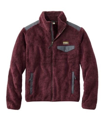 Men's L.L.Bean Hi-Pile Fleece, Jacket | Fleece Jackets at L.L.Bean