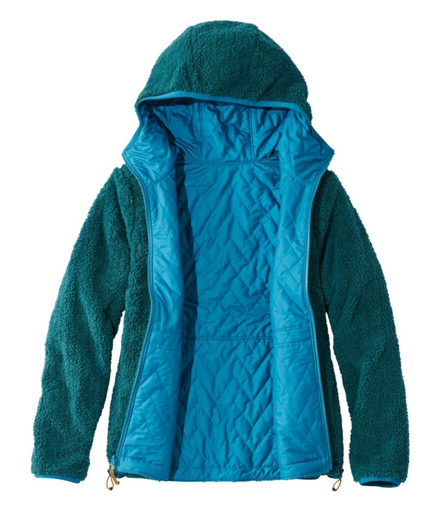 women's reversible hooded jacket