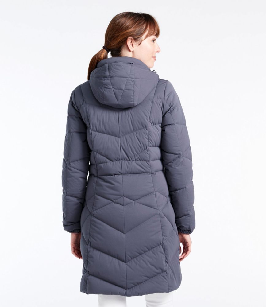 grey womens puffer coat