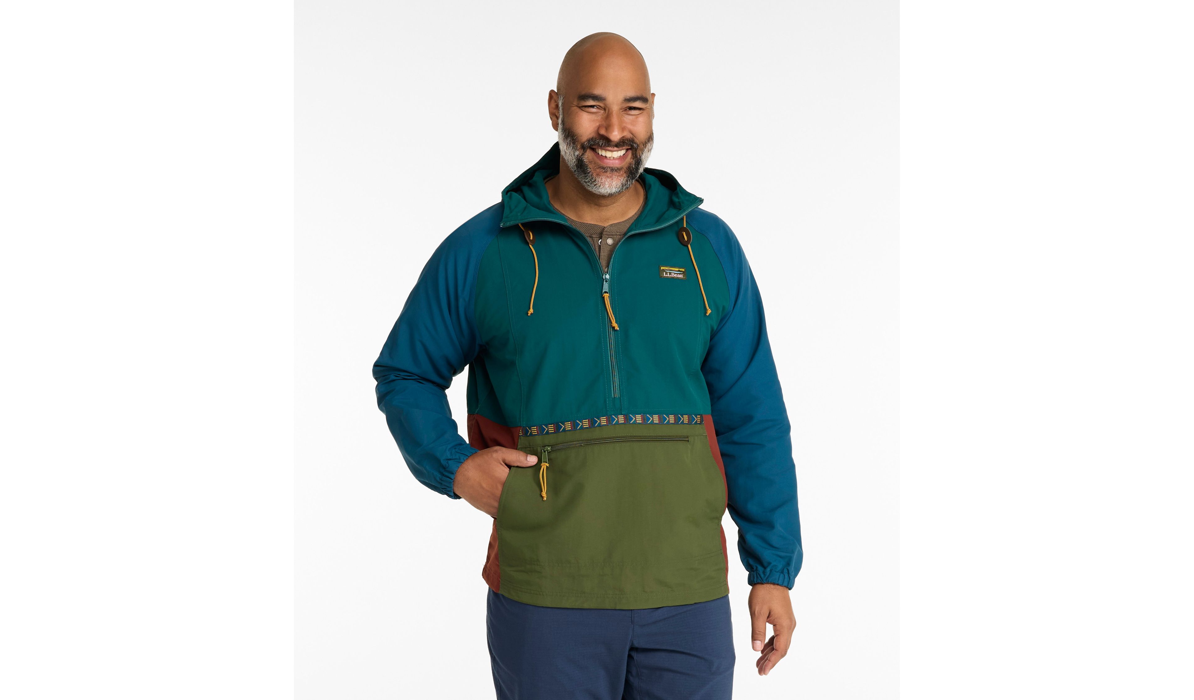 Men's Mountain Classic Anorak, Multi-Color