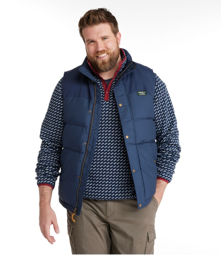 Men's Mountain Classic Down Vest, Nautical Navy, small image number 4