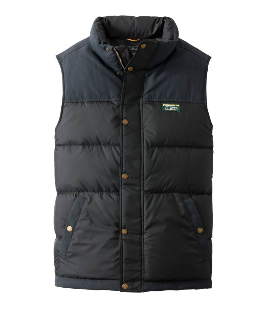 ll bean mens goose down vest