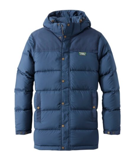 ll bean men's down parkas