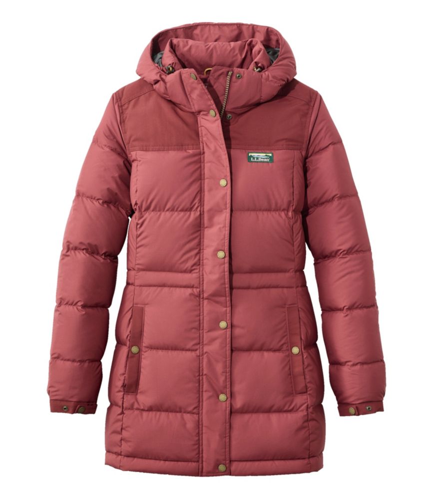 Women's Mountain Classic Down Parka, Burgundy, small image number 1