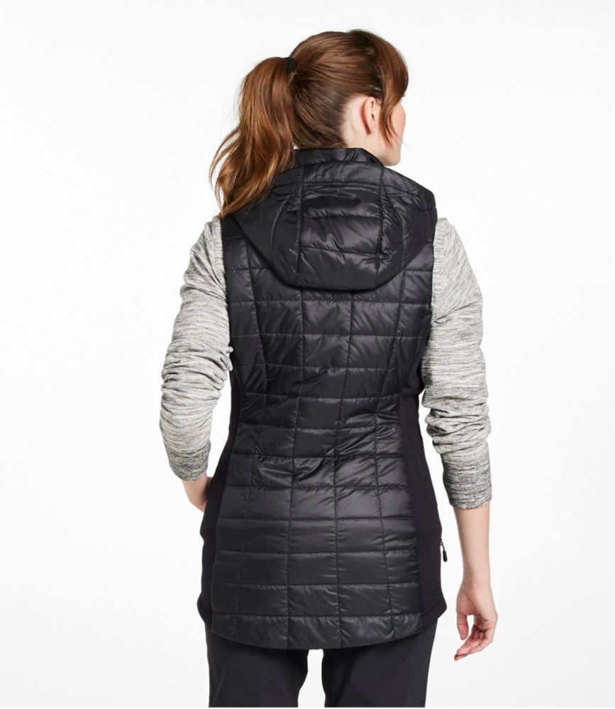 vest with hoodie women's