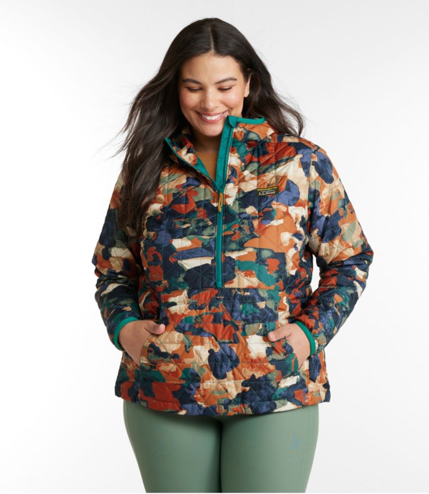 Women's Katahdin Insulated Pullover, Print Insulated Jackets at L.L.Bean