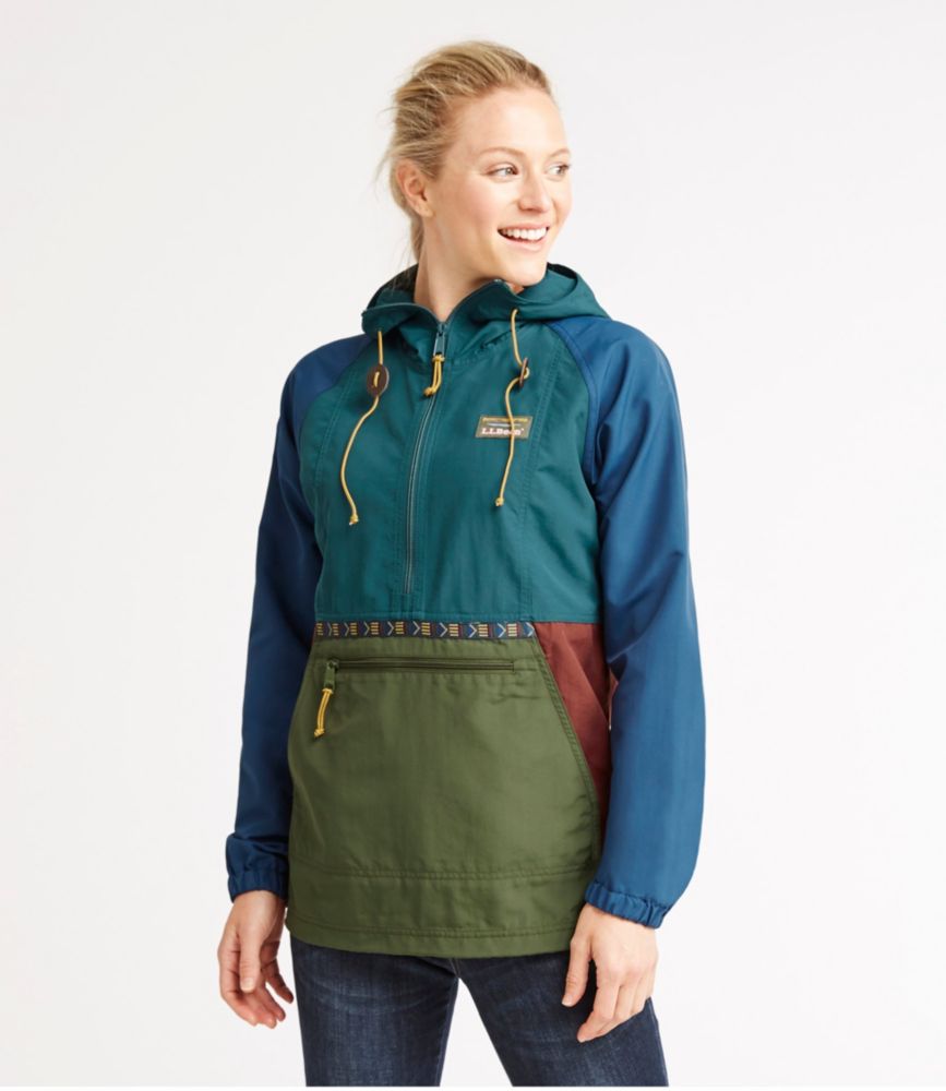 Women's Mountain Classic Anorak, Multi-Color, Natural/Mineral Blue, small image number 2