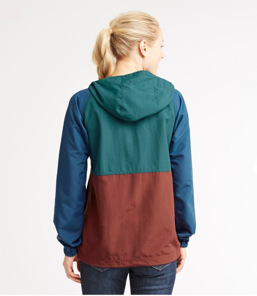 Women's Mountain Classic Anorak, Multi-Color, Collegiate Blue/Rustic Green, small image number 3