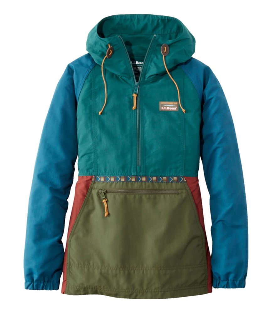 Women's Mountain Classic Anorak, Multi-Color, Spruce/Tuscan Olive, small image number 1